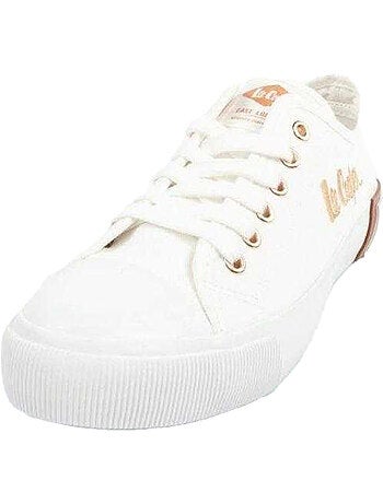 Lee Cooper - Baskets motif/style Logo doré