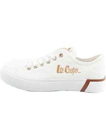 Lee Cooper - Baskets motif/style Logo doré
