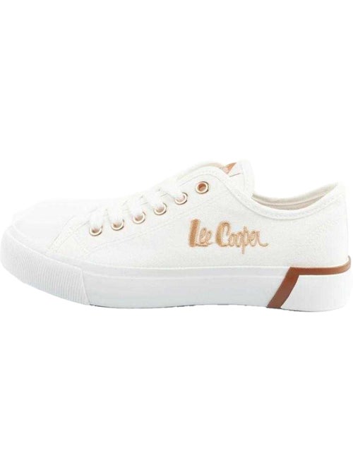 Lee Cooper - Baskets motif/style Logo doré - Kiabi