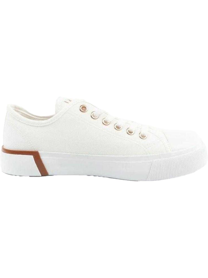 Lee Cooper - Baskets motif/style Logo doré Blanc - Kiabi