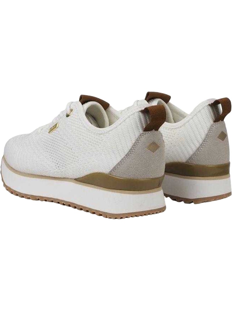 Lee Cooper - Baskets motif/style logo métallique Blanc - Kiabi