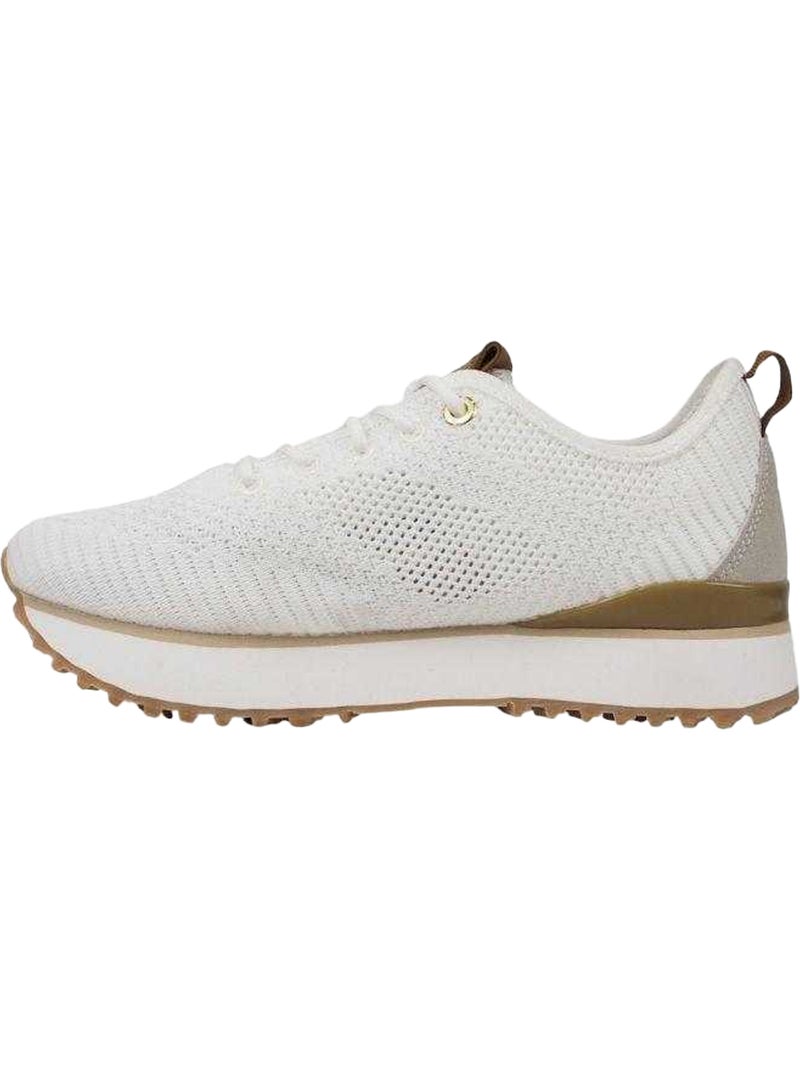 Lee Cooper - Baskets motif/style logo métallique Blanc - Kiabi
