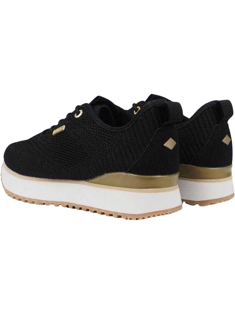 Lee Cooper - Baskets motif/style logo métallique Noir - Kiabi