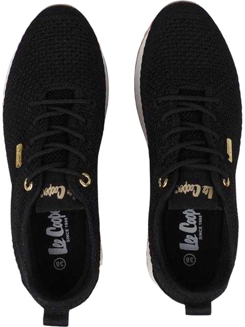 Lee Cooper - Baskets motif/style logo métallique - Kiabi