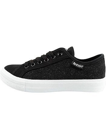 Lee Cooper - Baskets motif/style Paillettes
