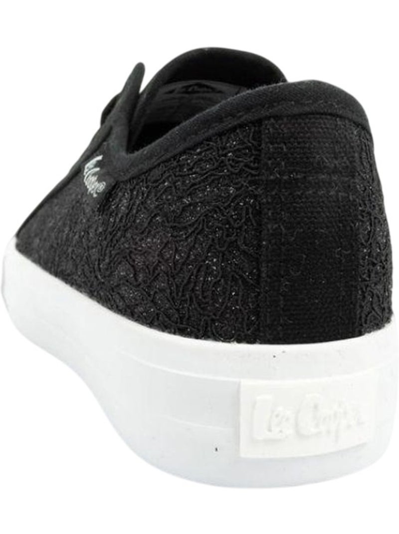 Lee Cooper - Baskets motif/style Paillettes Noir - Kiabi