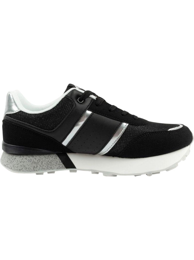 Lee Cooper - Baskets motif/style Paillettes Noir - Kiabi