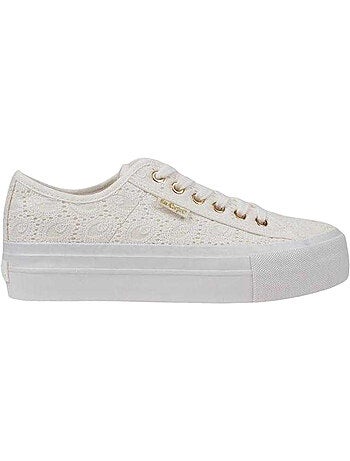 Lee Cooper - Baskets motif/style Recouvert de dentelle