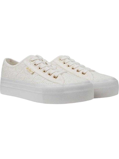 Lee Cooper - Baskets motif/style Recouvert de dentelle - Kiabi