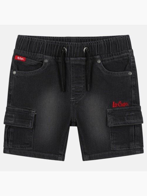 Lee cooper - bermuda cargo en jean taille élastique - Kiabi Lee cooper - bermuda cargo en jean taille élastique - Kiabi