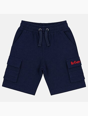 Lee cooper - bermuda cargo molletonné à cordon