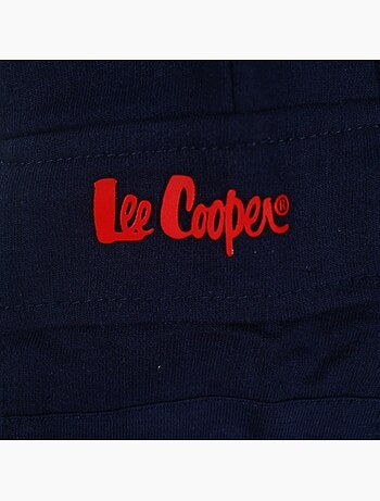 Lee cooper - bermuda cargo molletonné à cordon