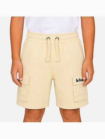 Lee cooper - bermuda cargo molletonné à cordon