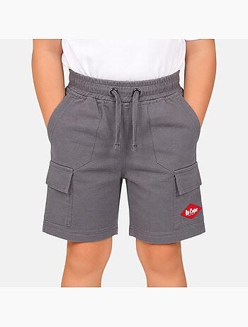 Lee cooper - bermuda cargo molletonné à cordon