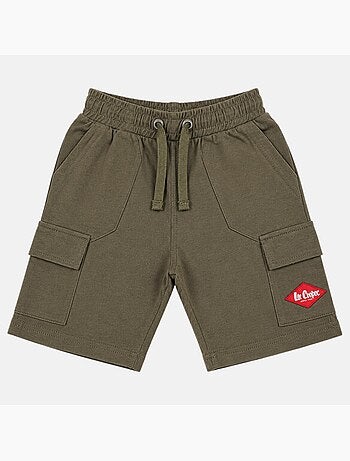Lee cooper - bermuda cargo molletonné à cordon