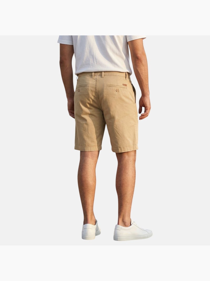 Lee Cooper - Bermuda chino homme Beige - Kiabi