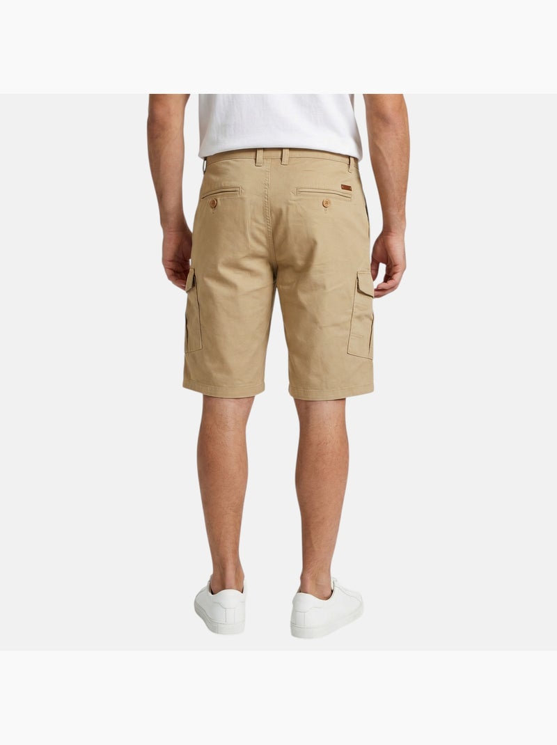 Lee Cooper - Bermuda chino homme Beige - Kiabi