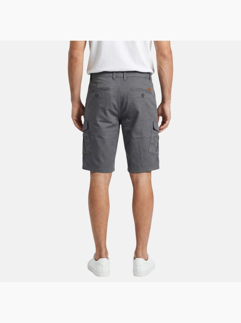 Lee Cooper - Bermuda chino homme Gris - Kiabi
