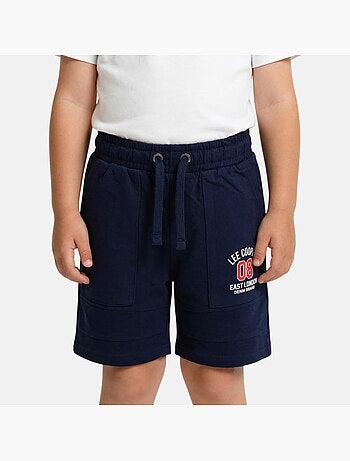 Lee Cooper - Bermuda enfant avec logo et cordon