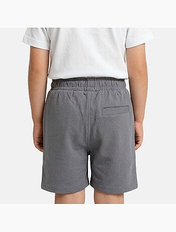 Lee Cooper - Bermuda enfant avec logo et cordon