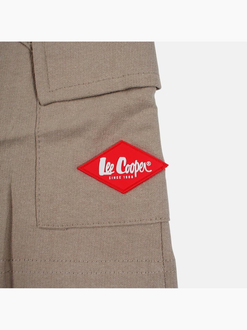 Lee Cooper - Bermuda enfant garçon avec poches Beige - Kiabi