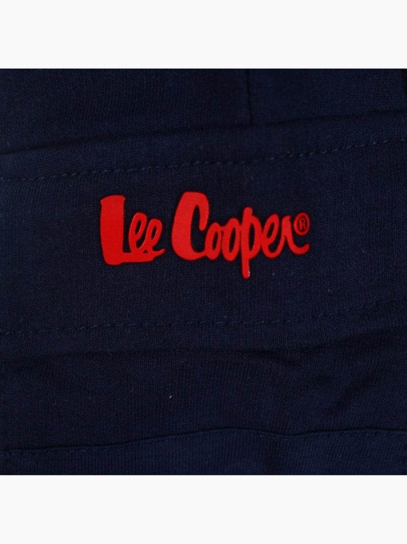 Lee Cooper - Bermuda enfant garçon avec poches Bleu marine - Kiabi
