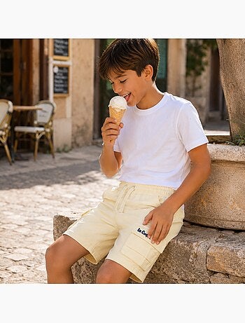 Lee Cooper - Bermuda enfant garçon avec poches