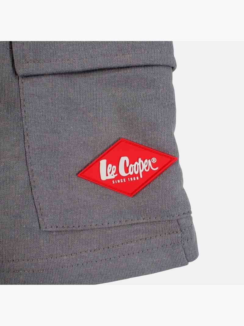 Lee Cooper - Bermuda enfant garçon avec poches Gris - Kiabi