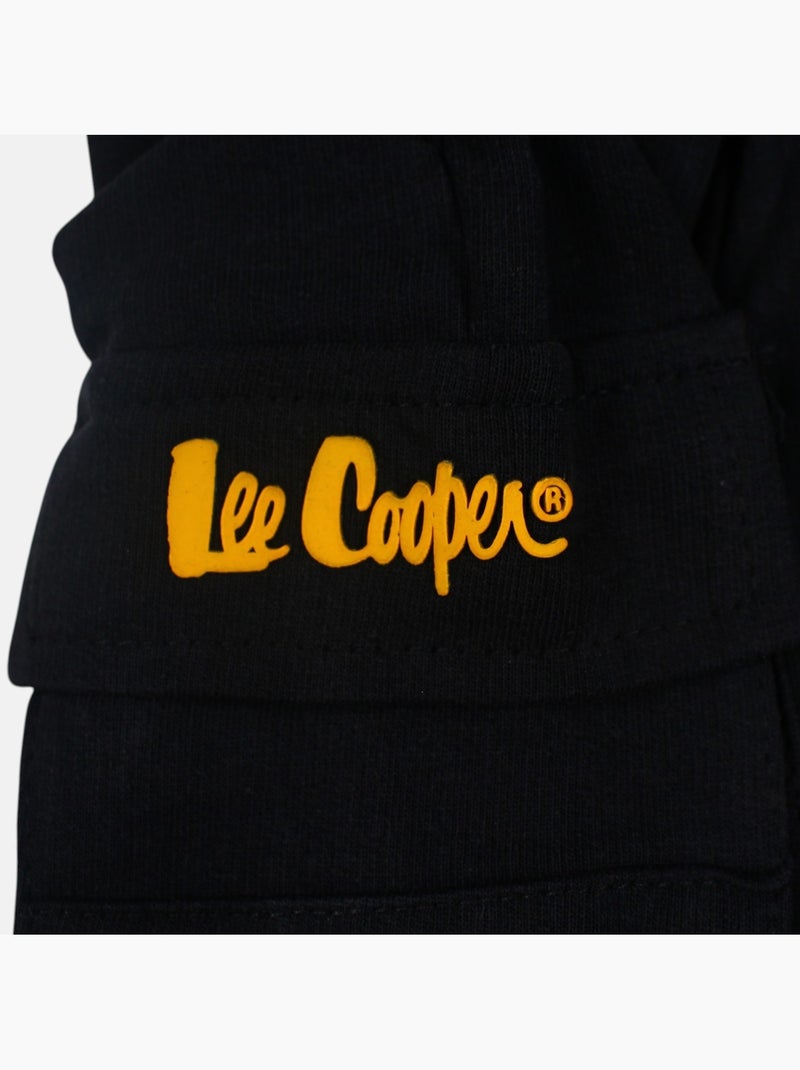 Lee Cooper - Bermuda enfant garçon avec poches Noir - Kiabi