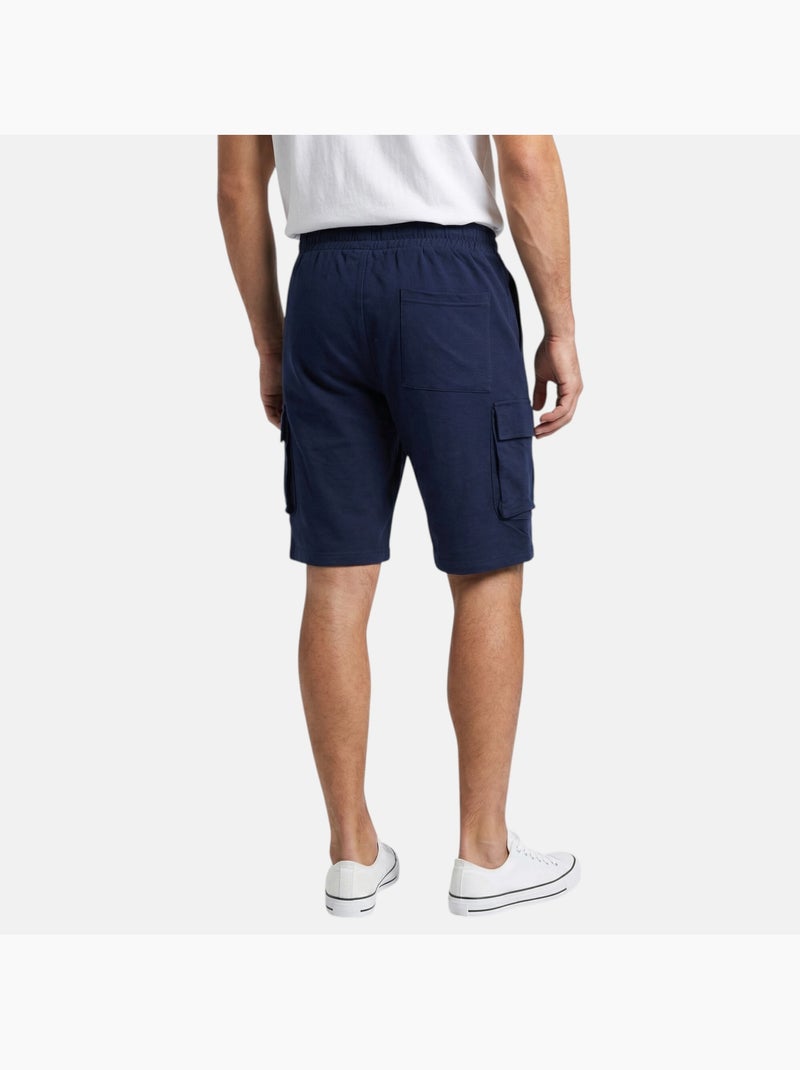 Lee Cooper - Bermuda homme avec poches latérales Bleu marine - Kiabi