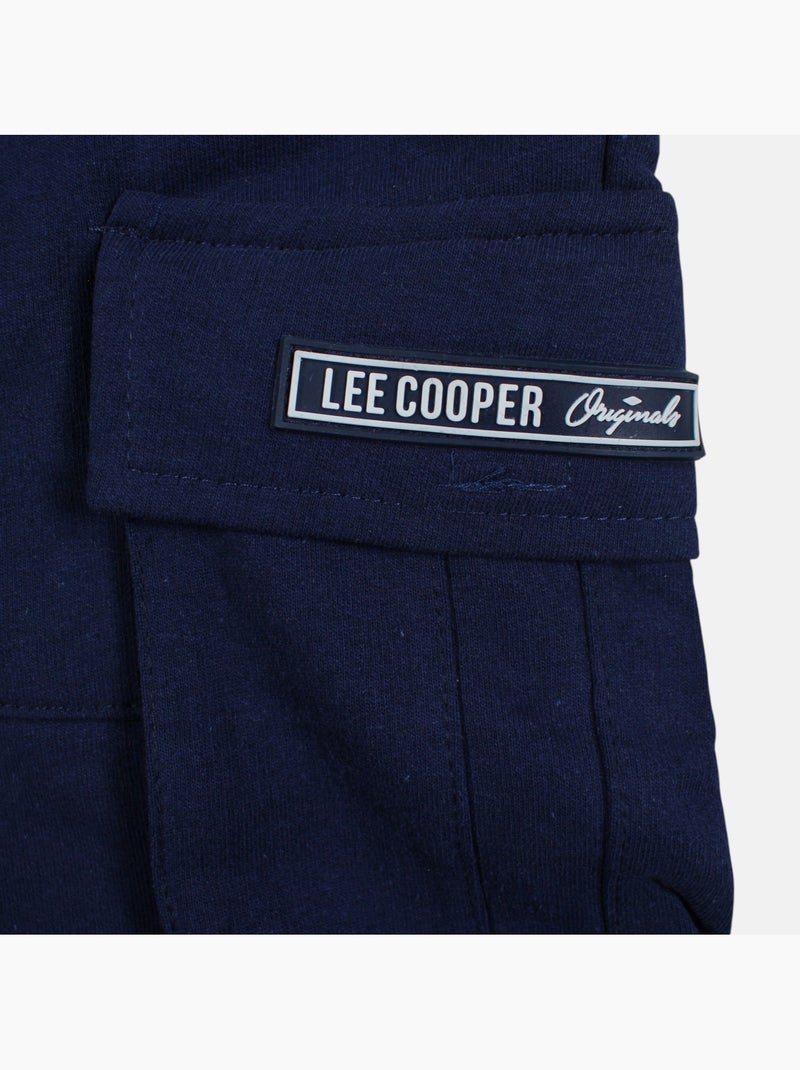 Lee Cooper - Bermuda homme avec poches latérales Bleu marine - Kiabi