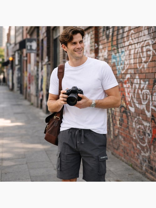 Lee Cooper - Bermuda homme avec poches latérales - Kiabi