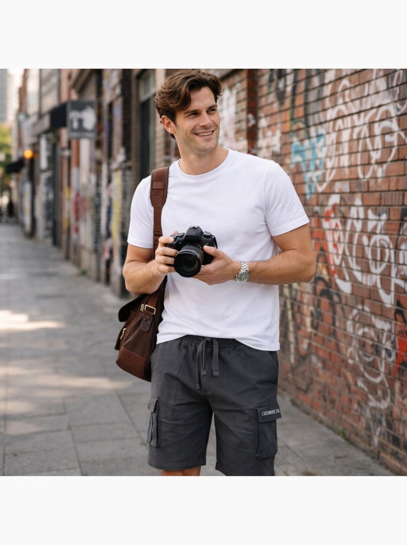 Lee Cooper - Bermuda homme avec poches latérales Gris - Kiabi