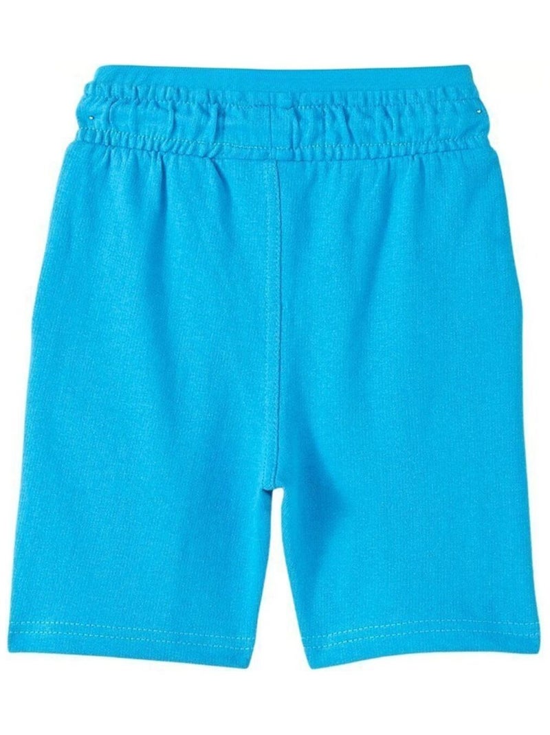 Lee Cooper - Bermuda imprimé logo Bleu ciel - Kiabi