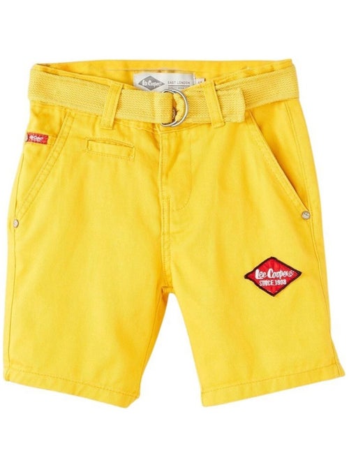 Lee Cooper - Bermuda imprimé logo en coton - Kiabi