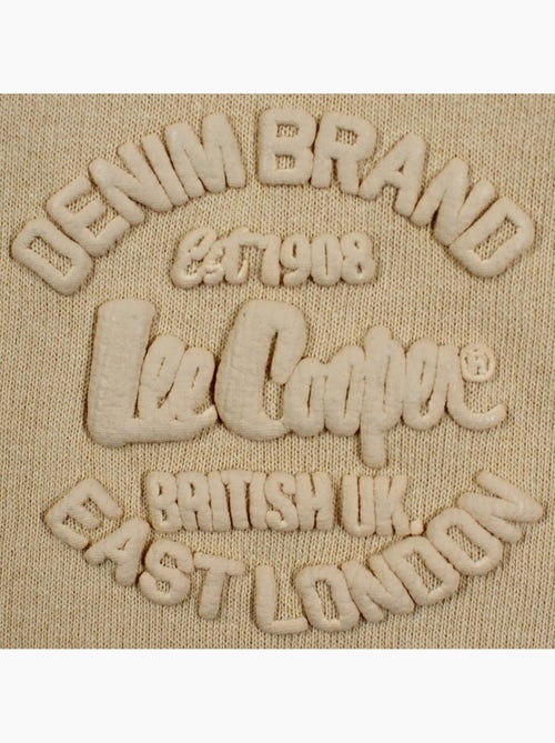 Lee cooper - bermuda molletonné à cordon et logo imprimé, coupe droite - Kiabi Lee cooper - bermuda molletonné à cordon et logo imprimé, coupe droite - Kiabi