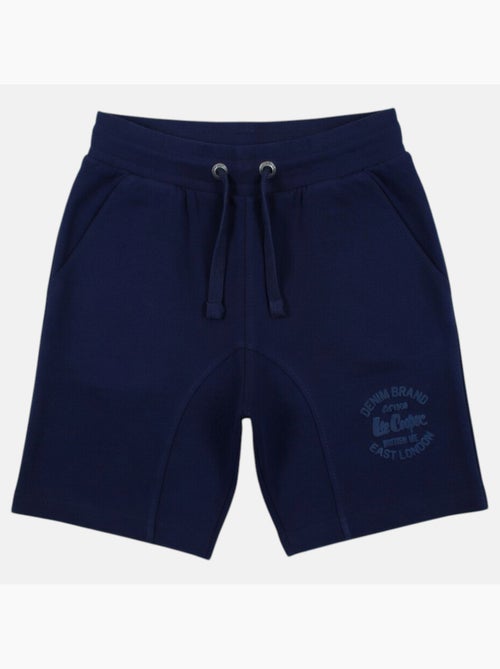 Lee cooper - bermuda molletonné à cordon et logo imprimé, coupe droite - Kiabi Lee cooper - bermuda molletonné à cordon et logo imprimé, coupe droite - Kiabi