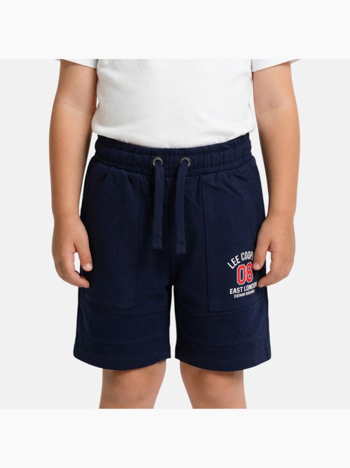 Lee cooper - bermuda molletonné à cordon et logo imprimé, coupe droite - Kiabi Lee cooper - bermuda molletonné à cordon et logo imprimé, coupe droite - Kiabi