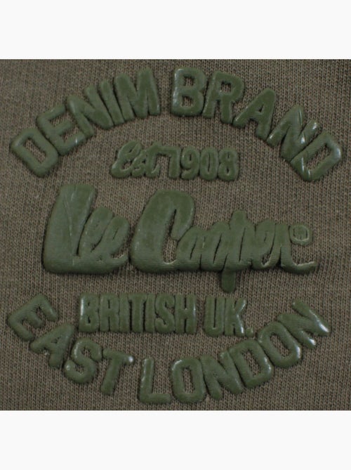 Lee cooper - bermuda molletonné à cordon et logo imprimé, coupe droite - Kiabi Lee cooper - bermuda molletonné à cordon et logo imprimé, coupe droite - Kiabi