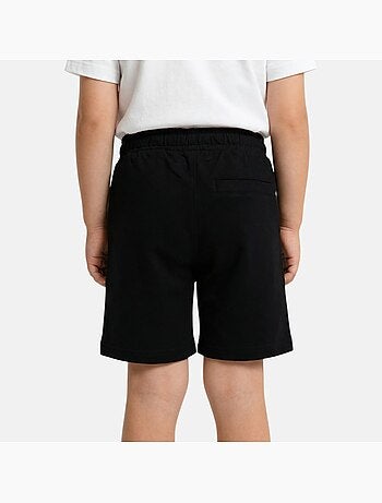 Lee cooper - bermuda molletonné taille à cordon, logo imprimé
