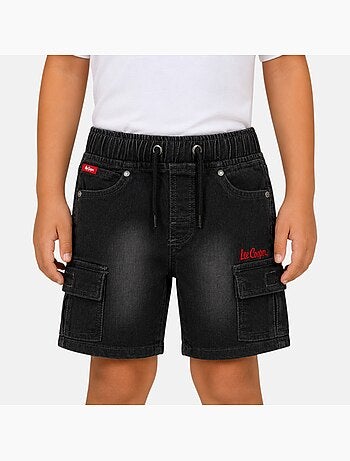 Lee cooper - bermuda taille élastique garçon