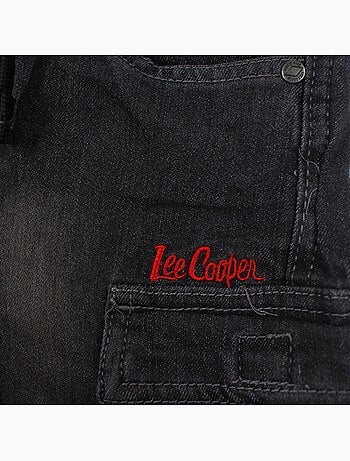 Lee cooper - bermuda taille élastique garçon