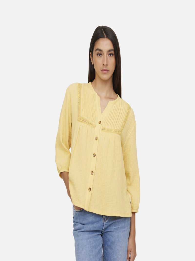 Lee Cooper - Blouse DIGNY Topaz Bleu topaze - Kiabi