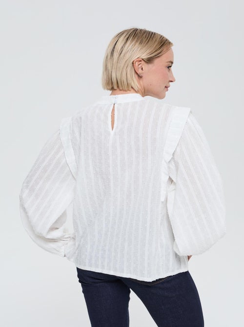 Lee Cooper - Blouse Melylo Ivory - Kiabi
