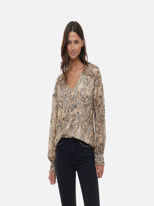 Lee Cooper - Blouse MIDENA Cream - Kiabi