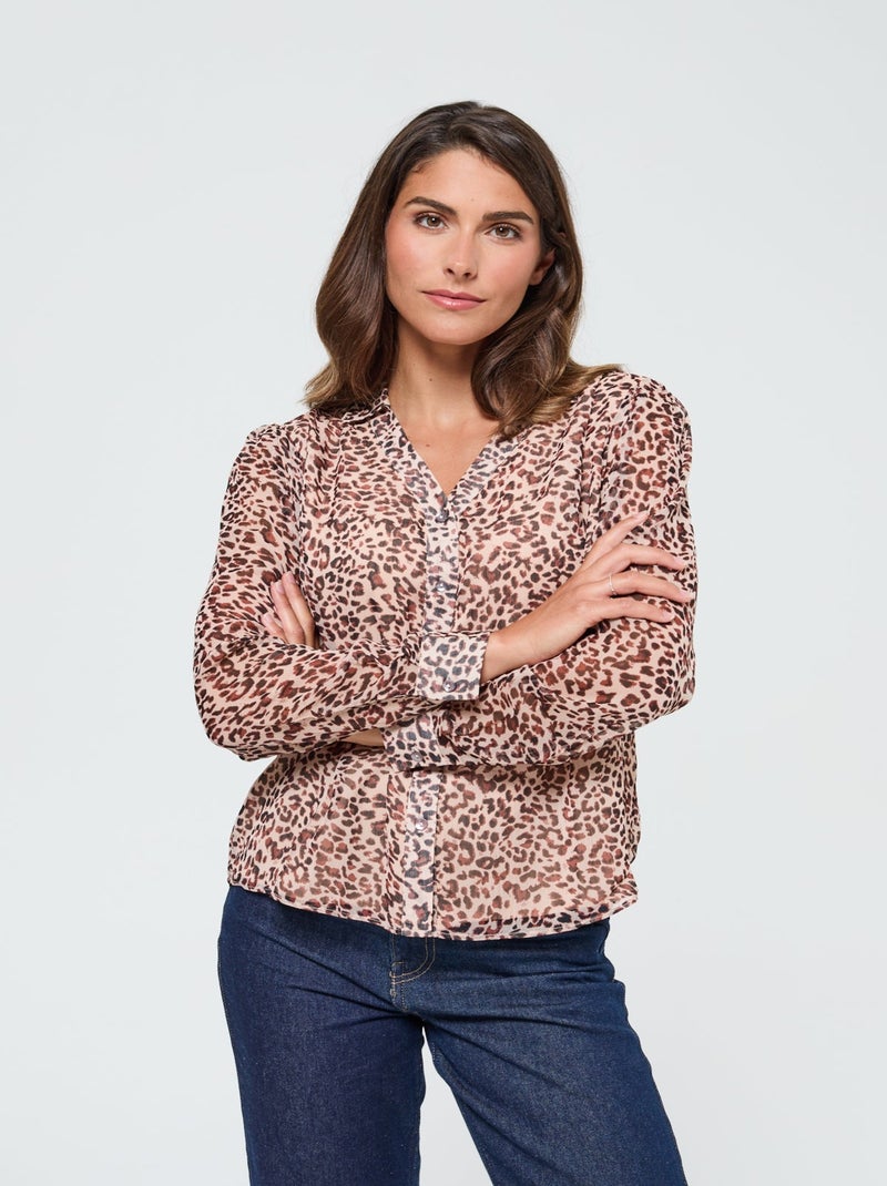 Lee Cooper - Blouse Moïse Camel Camel - Kiabi
