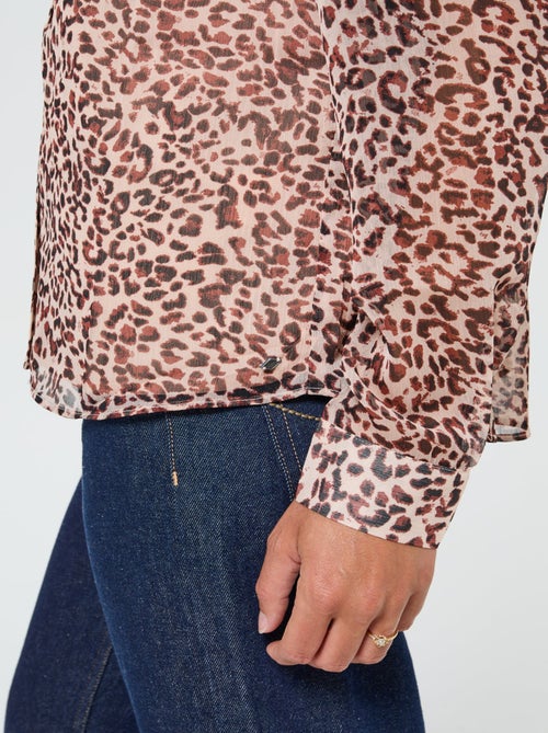 Lee Cooper - Blouse Moïse Camel - Kiabi