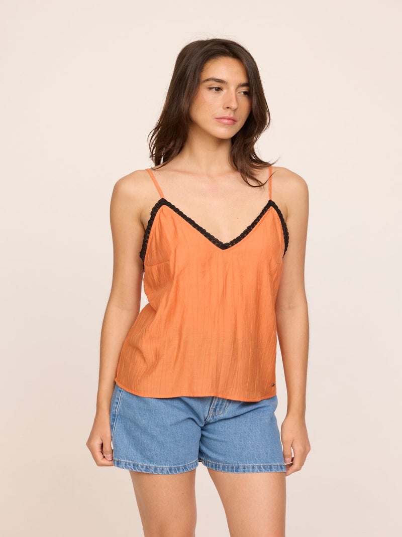 Lee Cooper - Blouse MOUSSY Mandarine Orange - Kiabi