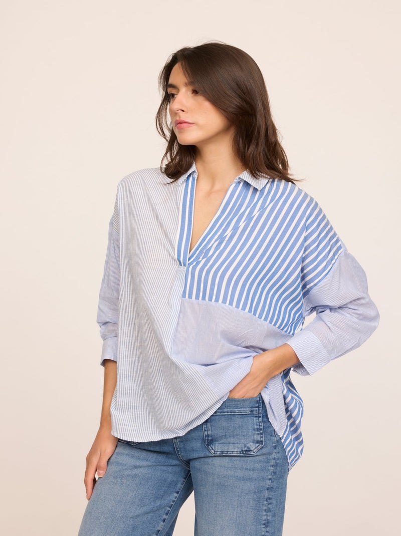 Lee Cooper - Blouse MYA Bleu roi Bleu roi - Kiabi