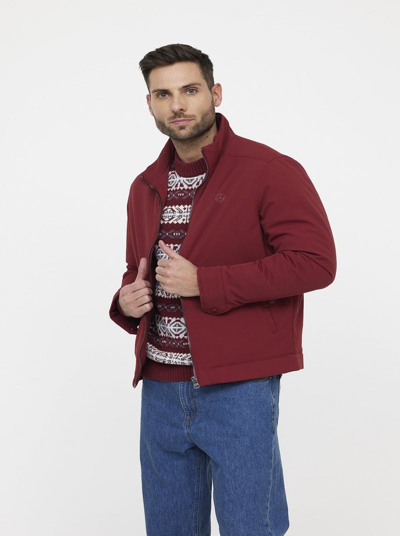 Lee Cooper - Blouson FOXE Sangria Rouge - Kiabi